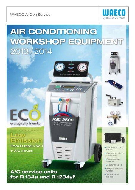 WAECO Professional Cooling Catalog 2014