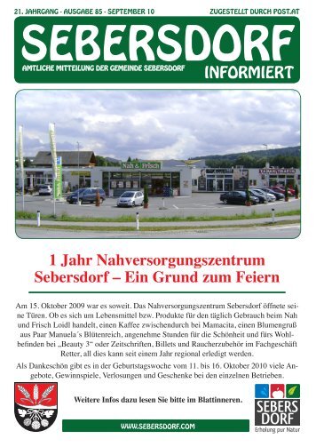 Sebersdorf Zeitung5.indd - Gemeinde Sebersdorf