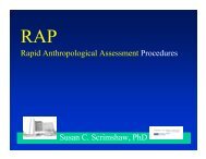Rapid Anthropological Assessment Procedures Susan C ...