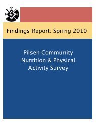 Pilsen Community Nutrition and Physical Activity Survey