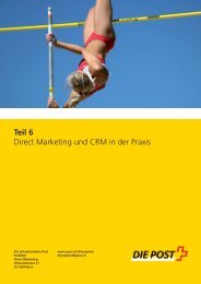 Teil 6 Direct Marketing und CRM in der Praxis