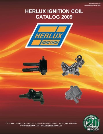 HERLUX IGNITION COIL CATALOG 2009 - All World, Inc.