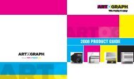 2008 product guide - Artograph