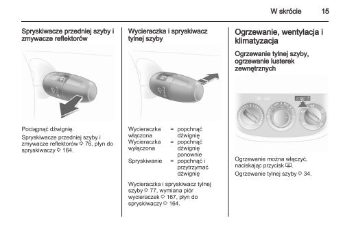 Opel Corsa 2013 â Instrukcja obsÅugi â Opel Polska