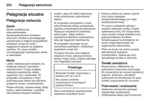 Opel Corsa 2013 â Instrukcja obsÅugi â Opel Polska