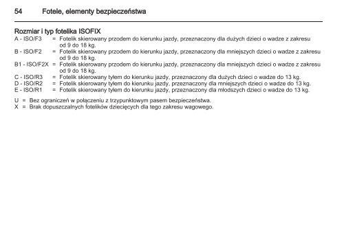 Opel Corsa 2013 â Instrukcja obsÅugi â Opel Polska