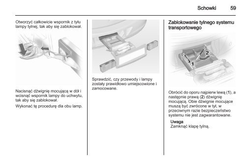 Opel Corsa 2013 â Instrukcja obsÅugi â Opel Polska