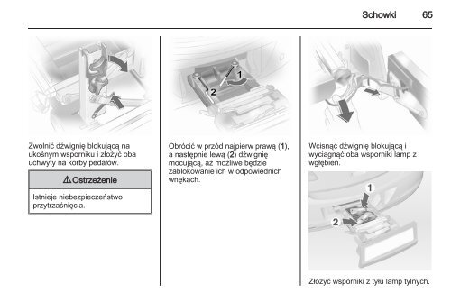 Opel Corsa 2013 â Instrukcja obsÅugi â Opel Polska