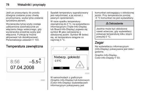 Opel Corsa 2013 â Instrukcja obsÅugi â Opel Polska