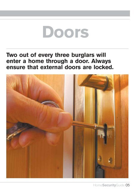 Home Security Guide - Redditch Borough Council