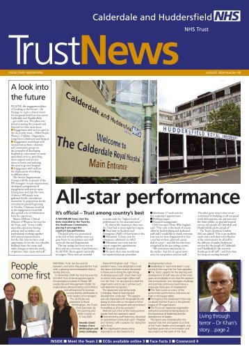TrustNews - Calderdale and Huddersfield NHS Foundation Trust