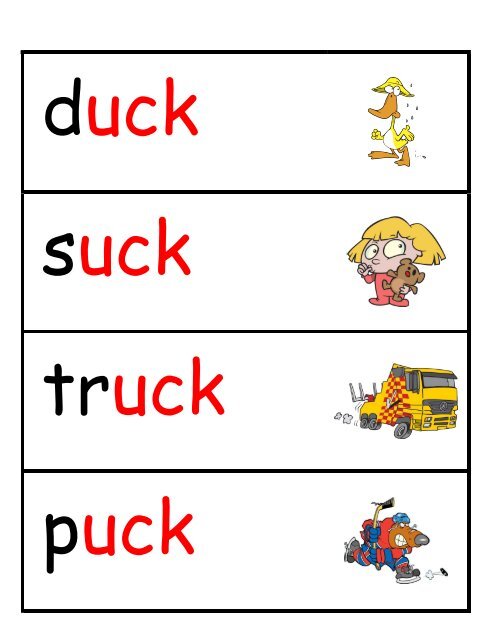 uck FAMILY Set - Word Way