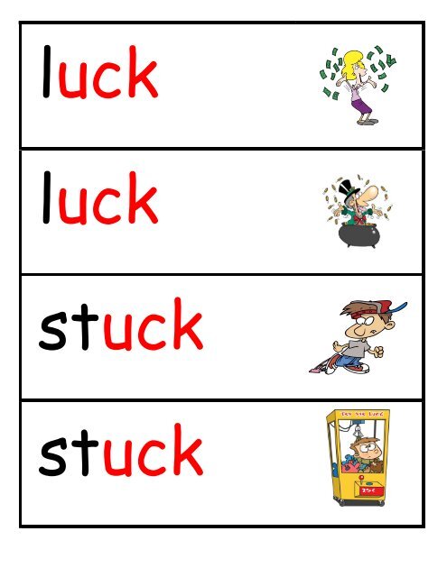 uck FAMILY Set - Word Way