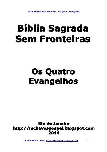 Biblia Sagrada Sem Fronteiras-Os Quatro Evangelhos.pdf