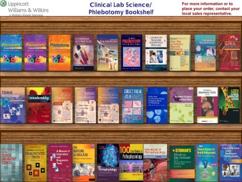 Phlebotomy Bookshelf - Lippincott Williams & Wilkins