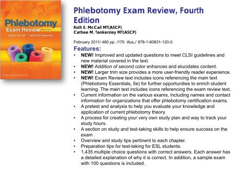 Phlebotomy Bookshelf - Lippincott Williams & Wilkins