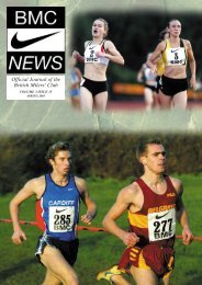 Official Journal of the British Milers' Club