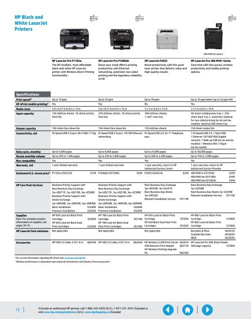 HP Printing and Digital Imaging Products Selection ... - HP IPG eIRG