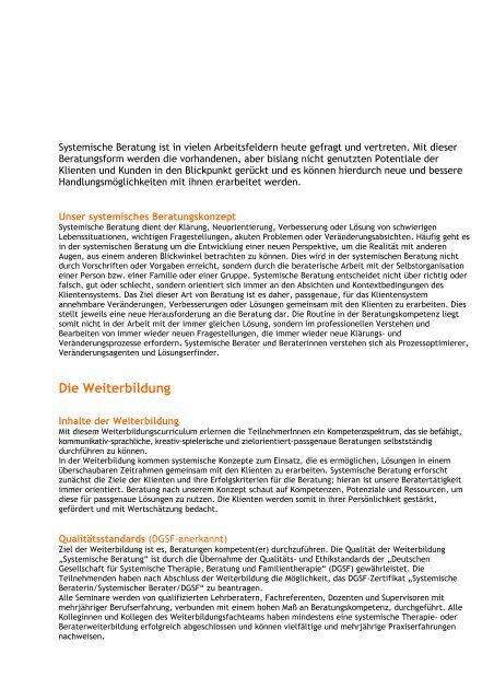 Systemische Beratung 2012 MFK-Homepage ohne Vertrag