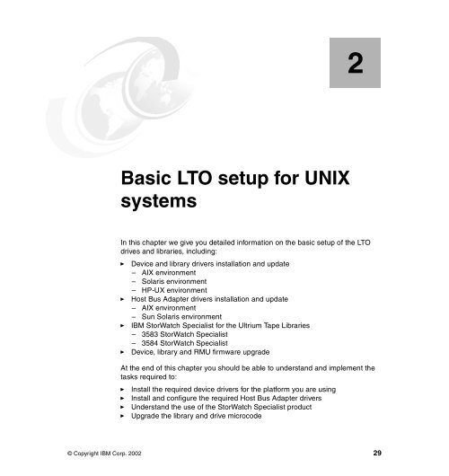 Using IBM LTO Ultrium with Open Systems - RS/6000 Home