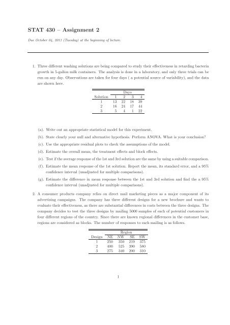 Stat 430 A A A Assignment 2 People Stat Sfu Ca Stat 430 A A A Assignment 2 People Stat Sfu Ca