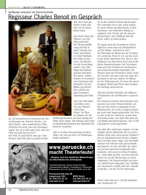 Ausgabe 0911.pdf - Theater-Zytig