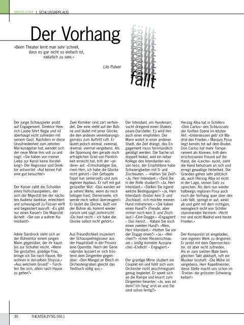 Ausgabe 0911.pdf - Theater-Zytig