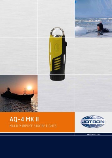 AQ-4 MK II Multi Purpose Strope Lights Data Sheet