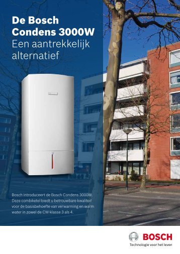 Download het Condens 3000W leaflet - Bosch