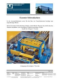 Exzenter-Schwenkschere - UNICO Deutschland GmbH