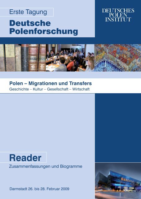 Reader zur Tagung - Deutsches Polen Institut