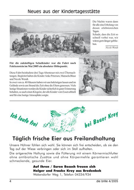 Bürgerzeitung für Bredenbek und Umgebung - Gemeinde Bredenbek
