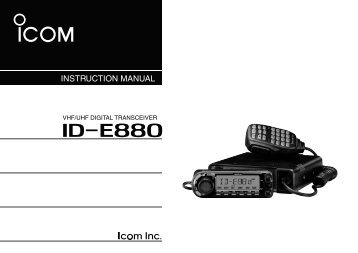 ID-E880 Manual