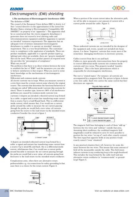 EMC ENCLOSURES - Eldon