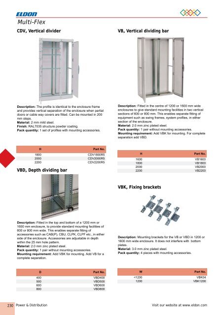 Power & Distribution - Eldon