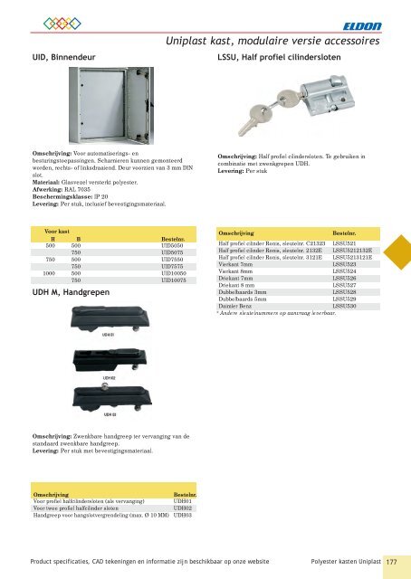 Eldon General Catalogue