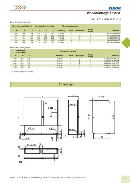 Eldon General Catalogue