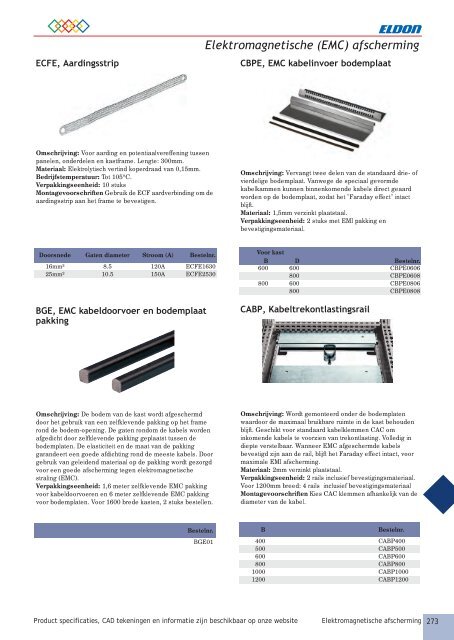 Eldon General Catalogue