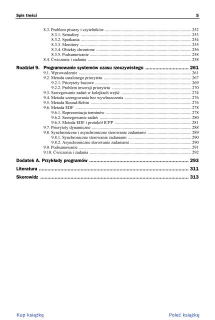 Programowanie wspÃ³ÅbieÅ¼ne. Systemy czasu rzeczywistego - Helion