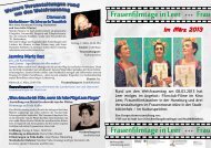 Frauenfilmtage in Leer + + + Frau Frauenfilmtage in Leer ... - VHS Leer