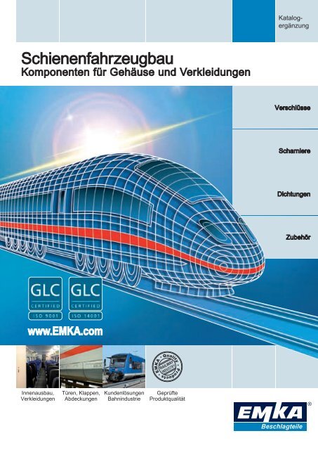 Schienenfahrzeugbau - EMKA Beschlagteile
