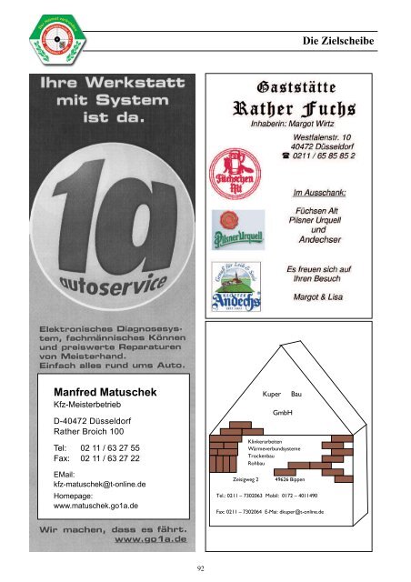 Rather Schützen-Zeitung - Bürger-Schützenverein Düsseldorf-Rath ...