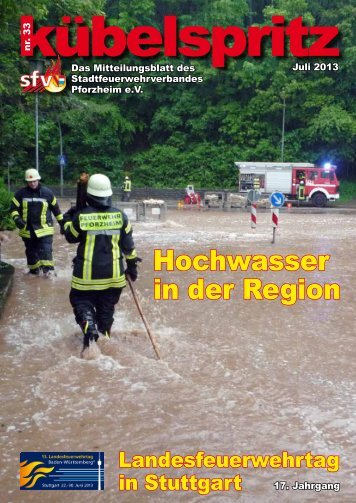 Wir sind fÃ¼r Sie da - Feuerwehr Pforzheim