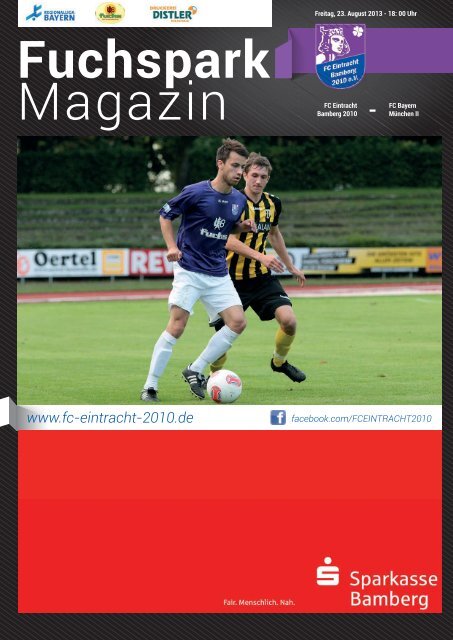 Fuchspark Magazin - FC Eintracht Bamberg 2010 eV