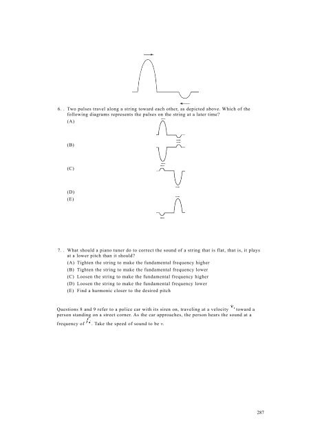 Introduction to SAT II Physics - FreeExamPapers