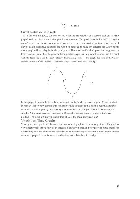 Introduction to SAT II Physics - FreeExamPapers