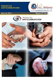 Boletín Anticorrupción Nº 35 - Abril 2014