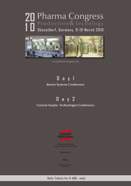 Pharma Congress Gea Pharma Systems