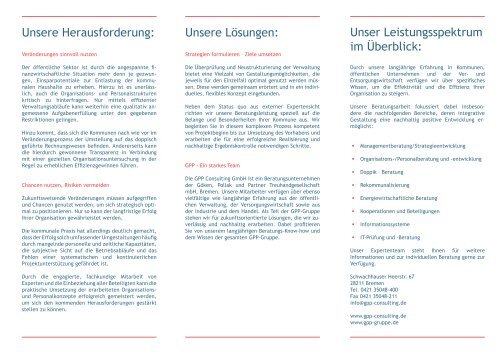 Die ganzheitliche Organisations- und Personalentwicklung in der ...