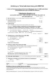 11. Anleitung zur Teilschadenberechnung - Methode Koch